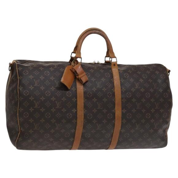 LOUIS VUITTON Monogram Keepall Bandouliere 60 Boston Bag M41412 - Picture 1 of 16